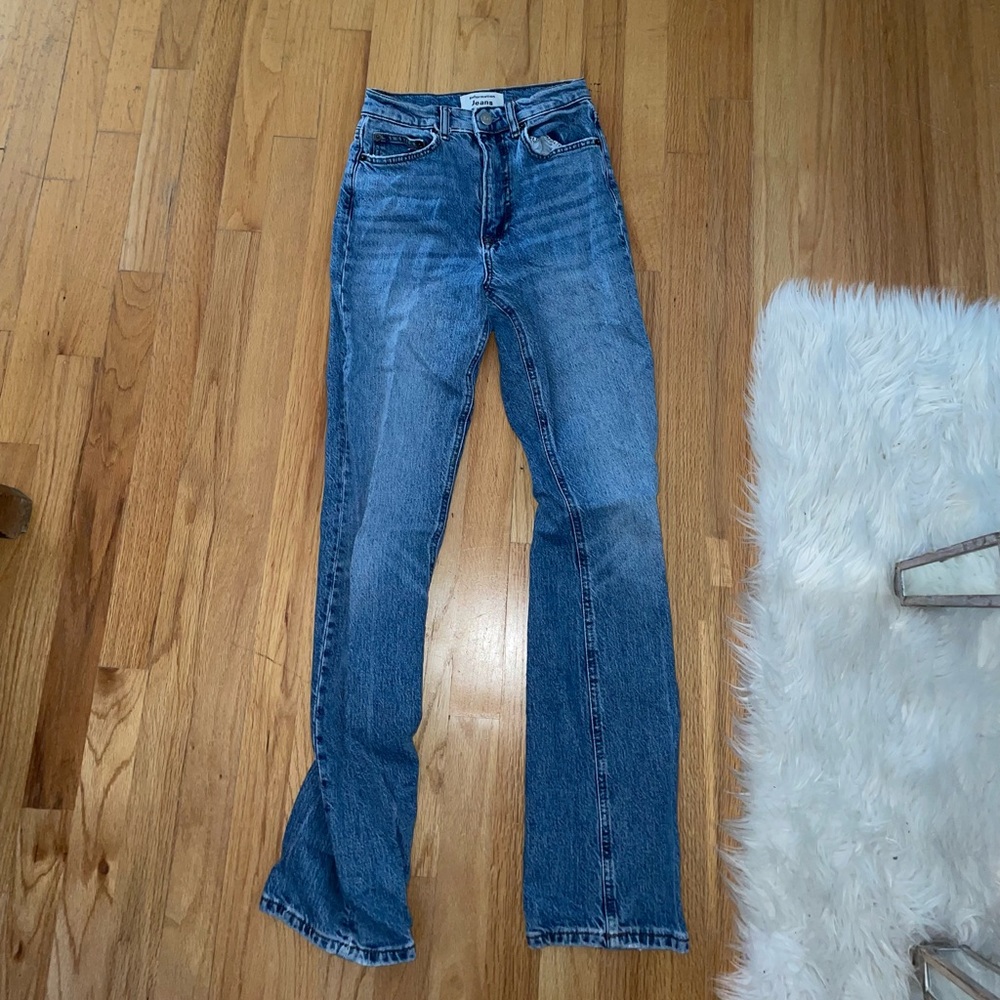 COPY - Reformation brand. Favorite jeans ever fit sooo nice. Don’t fit me anymo…
